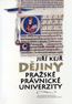 Detail knihyDějiny pražské právnické univerzity