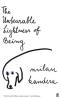 Detail knihyUnbearable Lightness of Being