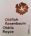 Detail knihyOldřich Rosenbaum. Oldric Royce