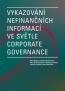 Detail knihyVykazování nefinančních informací ve světle corporate governance