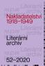 Detail knihyLiterární archiv 52-2020. Nakladatelství 1918-1949